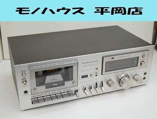 Technics ステレオカセットデッキ RS-M50 シルバー テクニクス 動作確認済み オーディオ 音響機器 ☆ PayPay(ペイペイ)決済可能 ☆ 札幌市 清田区 平岡