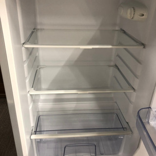 【美品】シャープ 2ドア冷凍冷蔵庫 SJ-H12W-S 118L