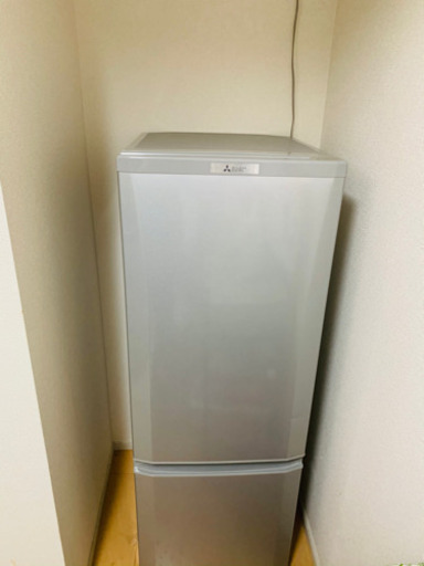 《三菱　2015年製》美品　冷蔵庫　168L☆一人暮らし、カップルにオススメ☆