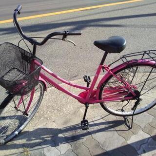 ♪ジモティー特価♪白い２6型中古ファミリーサイクル ♪ジモティー特価♪26型中古ファミリーサイクル