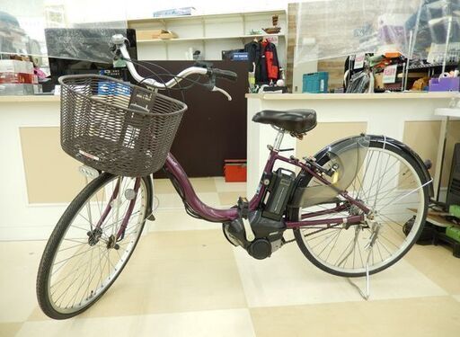 札幌市/清田区 YAMAHA/ヤマハ 電動自転車 PAS Natura PA26NS 2015年発売モデル 充電器,バッテリー付き　①