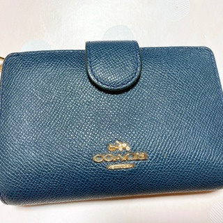 COACH  ネイビー財布