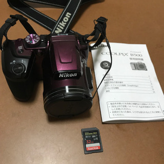 NIKON COOLPIX B500 +SDカード　ニコン　クー...