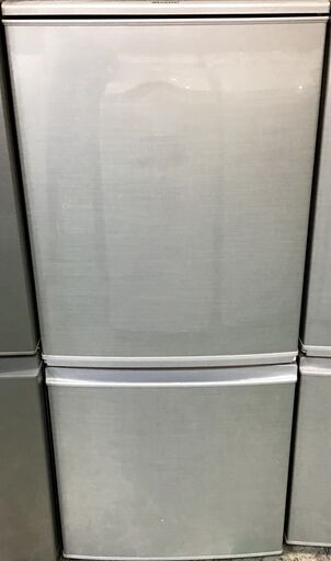 【送料無料・設置無料サービス有り】冷蔵庫 2017年製 SHARP SJ-D14C-S 中古