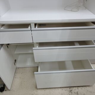 収納家具 NITORI/ニトリ キッチンボード 食器棚 ハイタイプ CULY2 