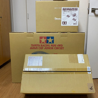 ミニ四駆コース　3レーン　スロープ・バンクセット