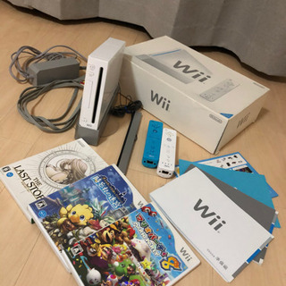 wii本体+ソフト+コントローラー　セット