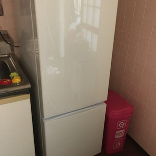 【ネット決済】IRIS OYAMA 冷蔵庫2年落ち美品　単身用2ドア