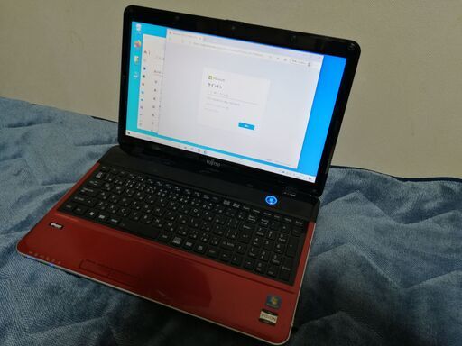 富士通 Fujitsu LIFEBOOK AH40/H  新品SSD240GBに換装 　マイクロソフトオフィスインストール済