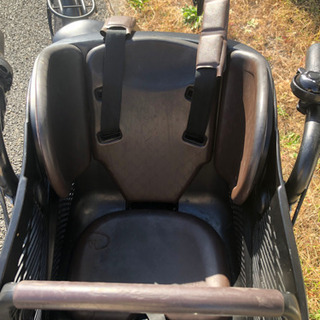 非電動自転車 マオリー 子乗せ自転車 武田産業 黒 キッズシート