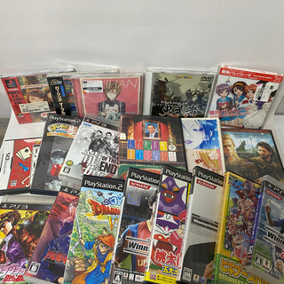 PS/PS2/PS3/DVD/DS/PCゲーム/CDなど まとめ売り