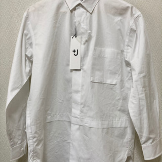 【Sサイズ】スーピマコットンオーバーサイズシャツ　ユニクロ　ジル...