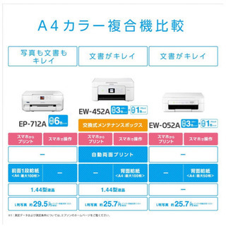 エプソン プリンター インクジェット複合機 カラリオ EW-052A − 熊本県