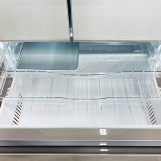 日立 6ドア冷蔵庫☆475L☆R-G4800F(XN)☆475L☆2016年製