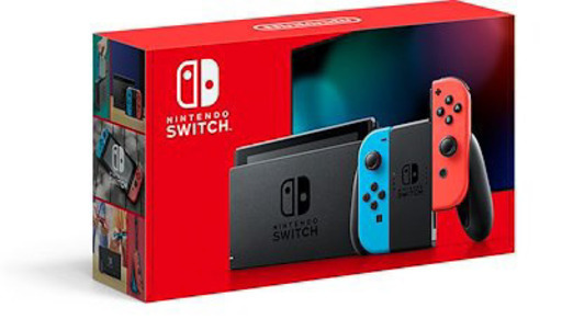 【受け渡し者決定】Nintendo Switch 新型　ネオンブルー・レッド
