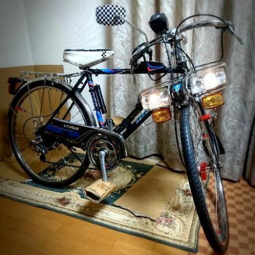 受取支払割引いたします。【当時物】 デコチャリ自転車   カワムラ ダイバー 使用可能稼働品   【引取】