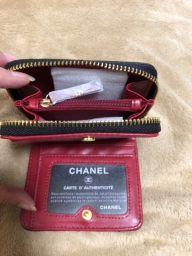 正規品シャネルノベルティ　タグ付き　折り畳み財布　新品