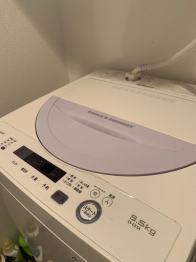 3ヶ月保証付き！！】SHARP 5.5kg全自動洗濯機 031