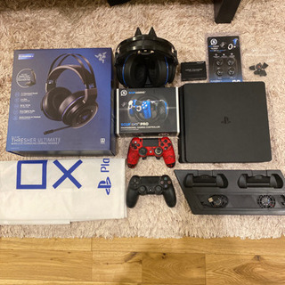 ps4本体+スカフコントローラー+razer ultimate thresher