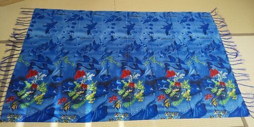 モルディブ海布パレオインテリアテーブルクロス目隠し しーぽん 南桜井のその他の中古あげます 譲ります ジモティーで不用品の処分