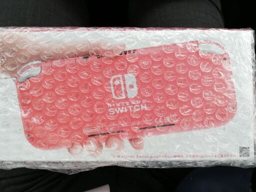 任天堂Switchライト コーラル 店舗印あり 新品未開封 販売店印なし