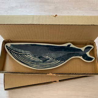 クジラの魚皿(2枚)