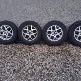未使用 スパイクタイヤ 205/55R16 (195/65R15互換サイズ) 4本セット 