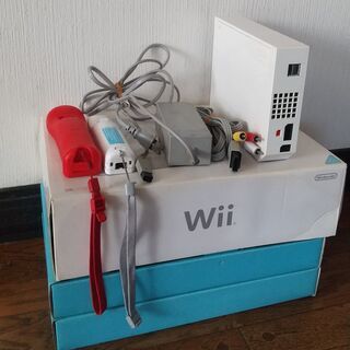【 訳あり 】　Wii　動作確認済み　ただし、センサー欠品　中古