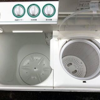 現-19【動作OK・現状品】パナソニック 4kg 2槽式洗濯機 NA-W40G2【PayPay