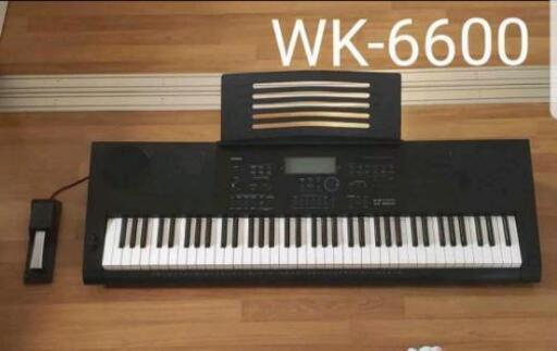 CASIO WK-6600 76鍵盤電子キーボード | noonanwaste.com