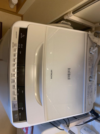 最終値引！★美品★ HITACHI 2017年製洗濯機 BW-V70A 7.0kg 全自動洗濯機 ビートウォッシュ ナイアガラ