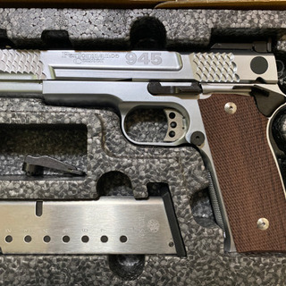 KSC S&W M945 SILVER FINISH GBB ガスブローバック ガスガン シルバー