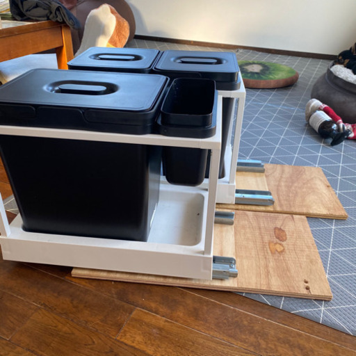 Ikea ゴミ箱 スライド キッチン 収納 分別 Yuka 東林間の収納家具の中古あげます 譲ります ジモティーで不用品の処分