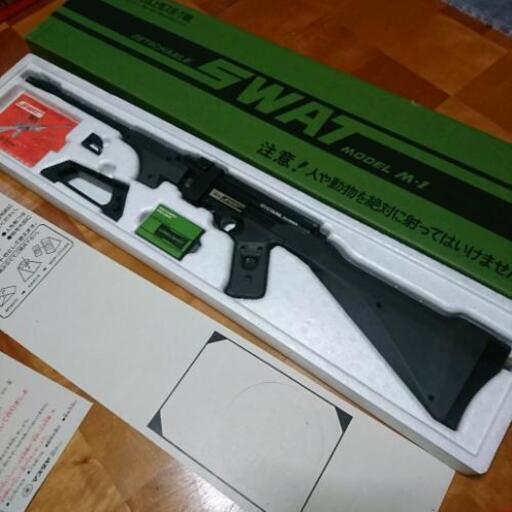 増田屋【未使用レトロ】スワット M-1  エアガン 空気銃