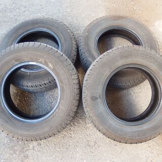 【中古】ボンゴについていた185/80R14 102/100N 97/95N LT 合計4本セット