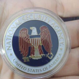 【非売品・記念品】 アメリカ国家安全保障局 NSA チャレンジコイン