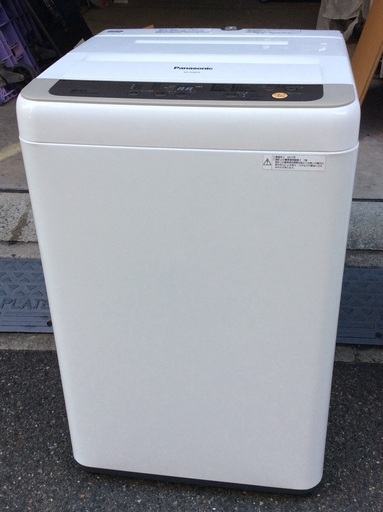 【RKGSE-390】特価！Panasonic/6kg洗濯機/NA-F60B10/中古品/2017年製/当社より近隣無料配達OK！