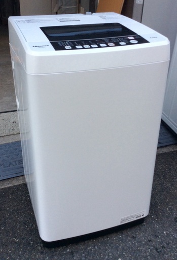 【RKGSE-391】特価！ハイセンス/Hisense/5.5kg洗濯機/HW-T55C/中古/2019年製/当社より近隣無料配達OK！