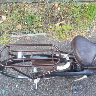 電動アシスト自転車　BRIDGESTONE　8年使用　26インチ　ブラウンカラー　　 バッテリー状態良し