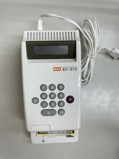 電子チェックライタ　MAX EC-310　O065