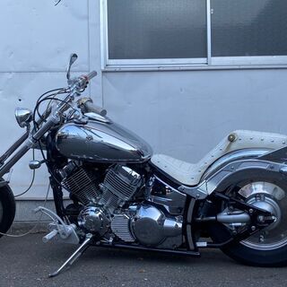 ☆ヤマハ ドラッグスター400 4TR 12,453km 低走行 エンジン始動確認済