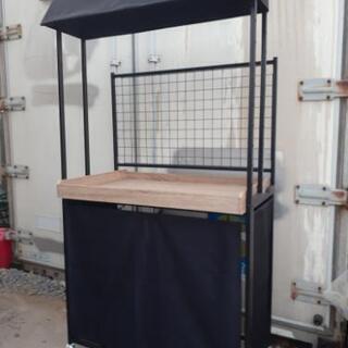 インテリア雑貨/小物 イベントワゴン 販売 展示 出店 移動式ワゴン車 