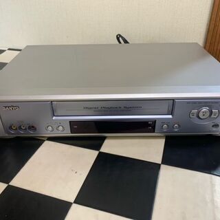 【リサイクルサービス八光、田上店 】VHSビデオデッキ　サンヨー...