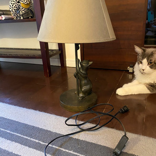 猫のランプ　ほぼ新品
