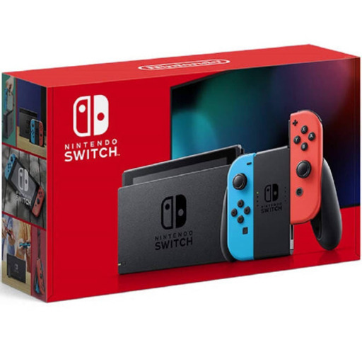 Nintendo Switch ネオンブルー、ネオンレッド　新品