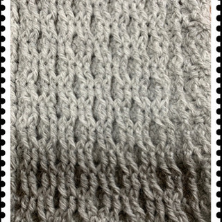 カギ針のアラン模様風　編み図