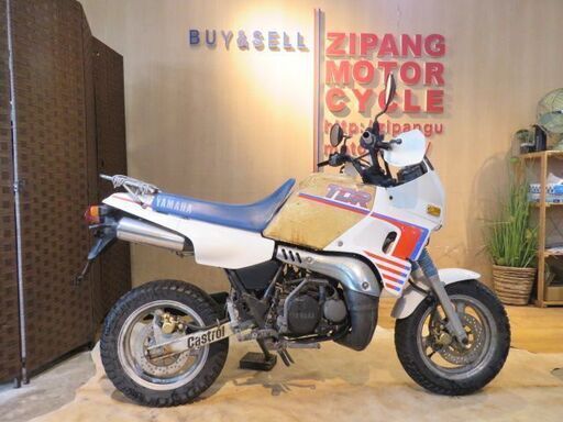 □YAMAHA TDR80 3GA ヤマハ 80cc ホワイト パーツ取り 部品取り車 ベース車 バイク 札幌発