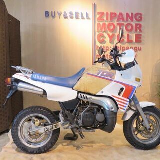 □YAMAHA TDR80 3GA ヤマハ 80cc ホワイト パーツ取り 部品取り車 ベース車 バイク 札幌発