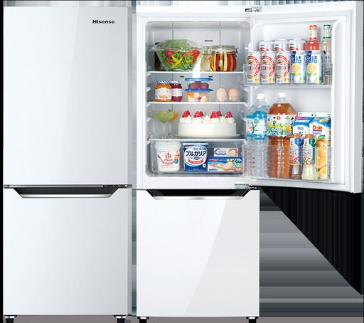 Hisense 冷蔵庫 HR-D15C 2020年製 150L 家電 H417 - 冷蔵庫