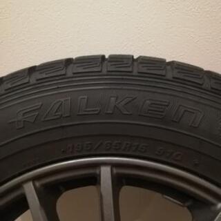 「美品」15インチ　スタッドレスタイヤ＆ホイール4本セット